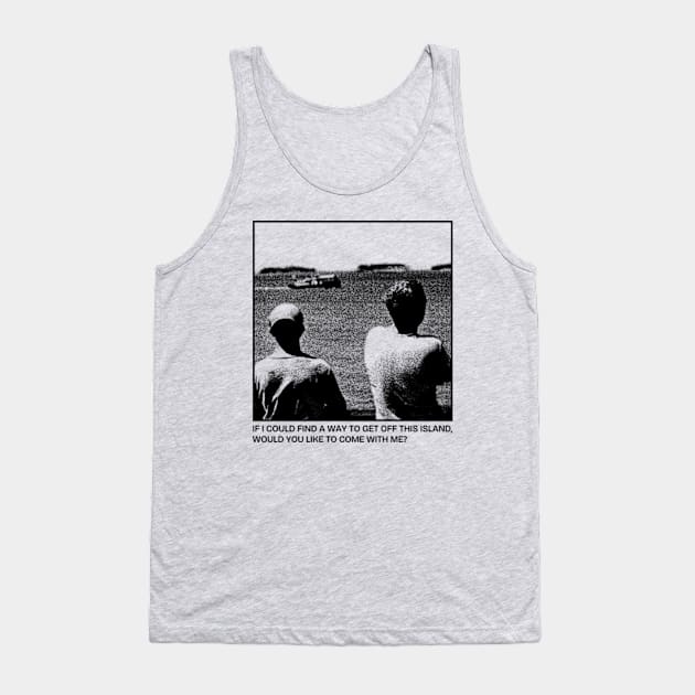 Papillon 1973 Movie Tank Top by Zen Cosmos Official